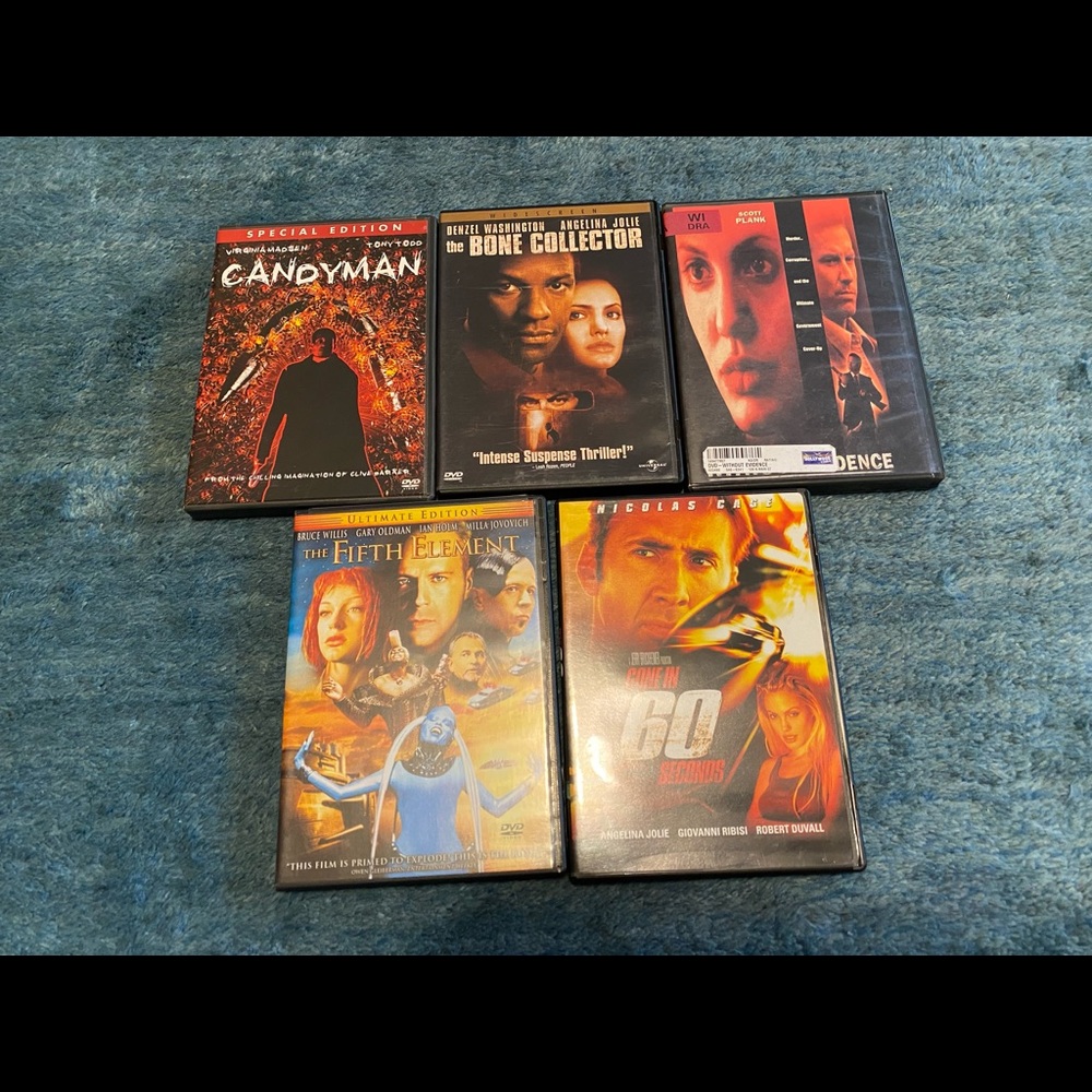 Used DVD’s
